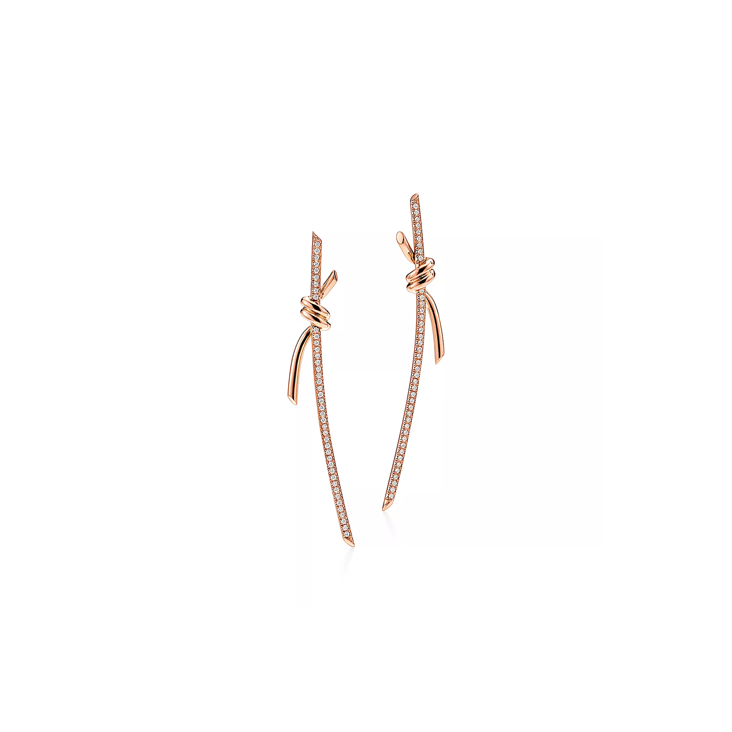 TIFFANY KNOT DROP EARRINGS 69526101 TIFFANY KNOT DROP EARRINGS 69526101